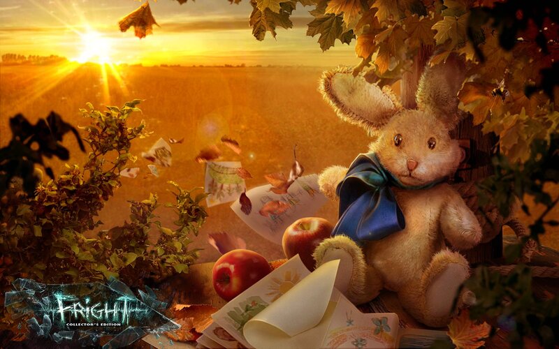 Stuffed Rabbit with Apples