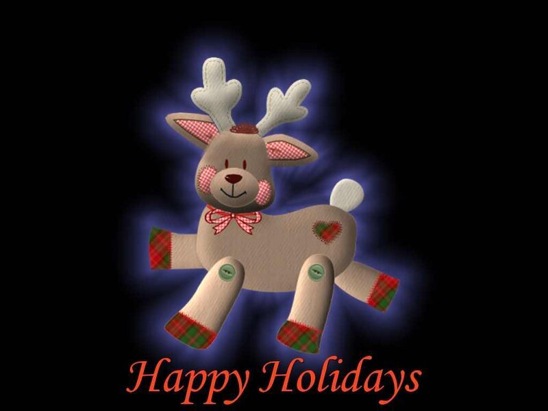Stuffed Reindeer Toy