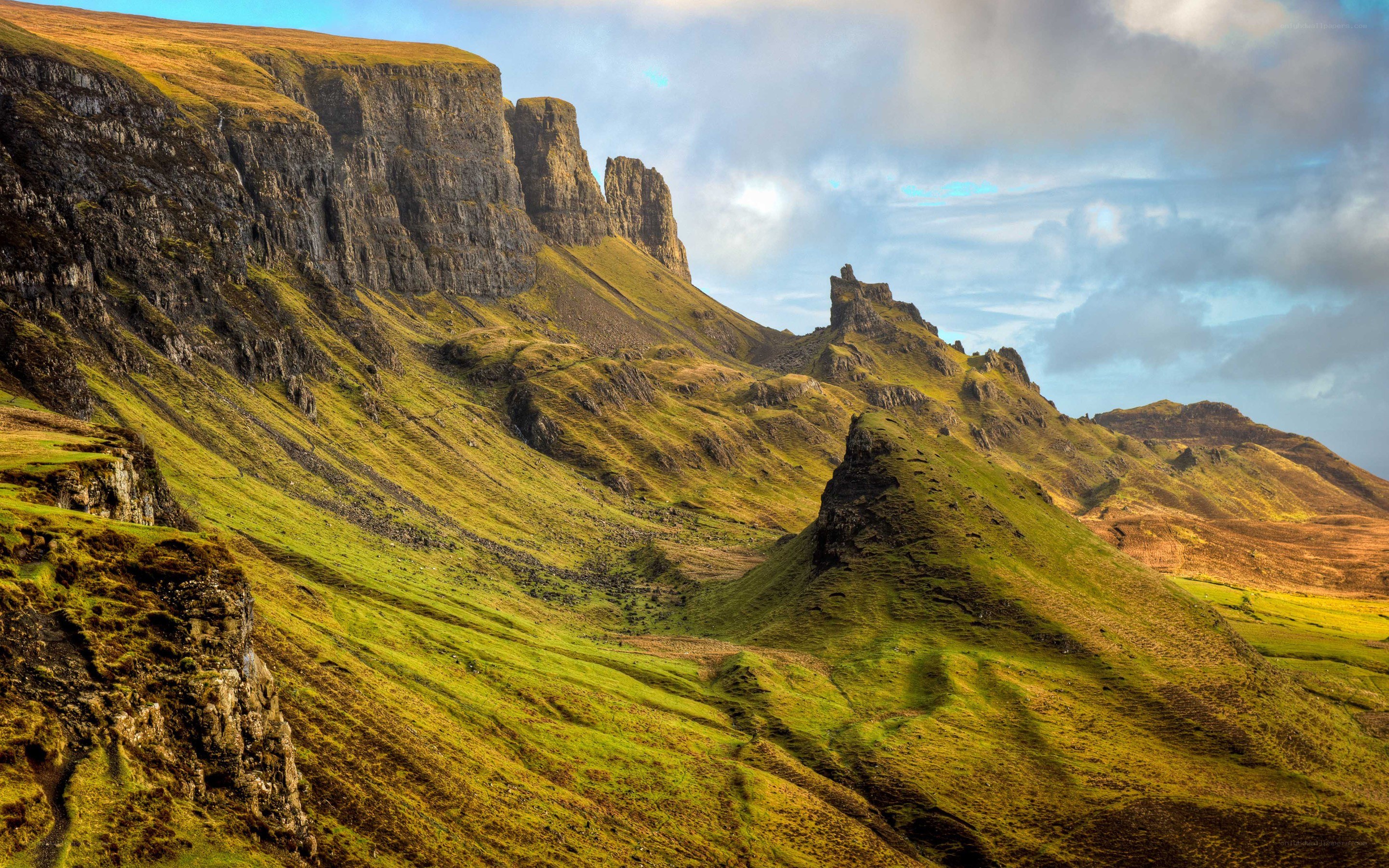 Stunning Scottish Highlands landscape