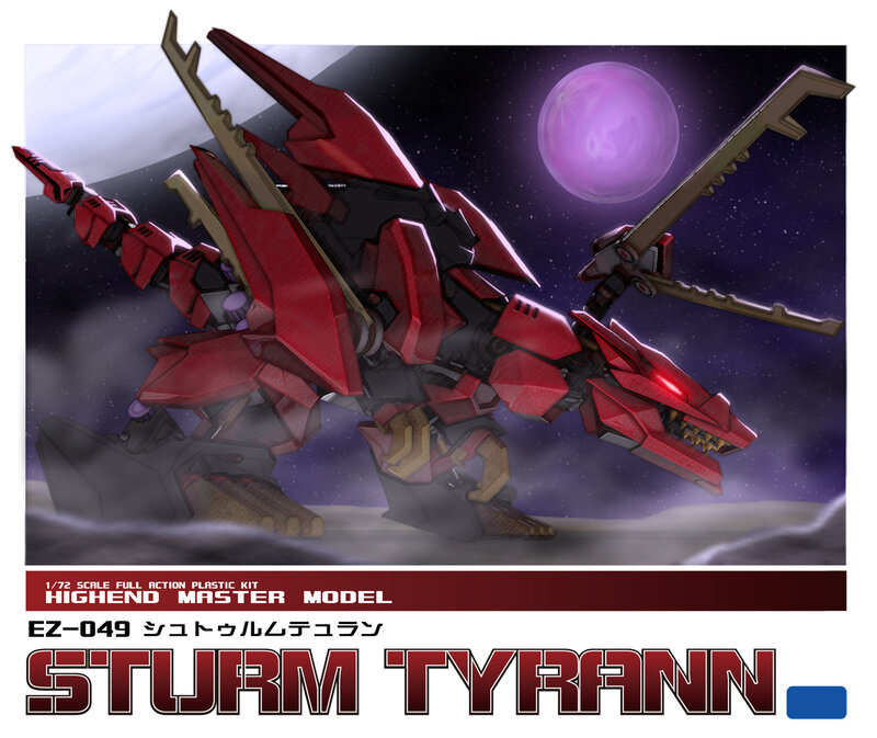 Sturm Tyrann robot model