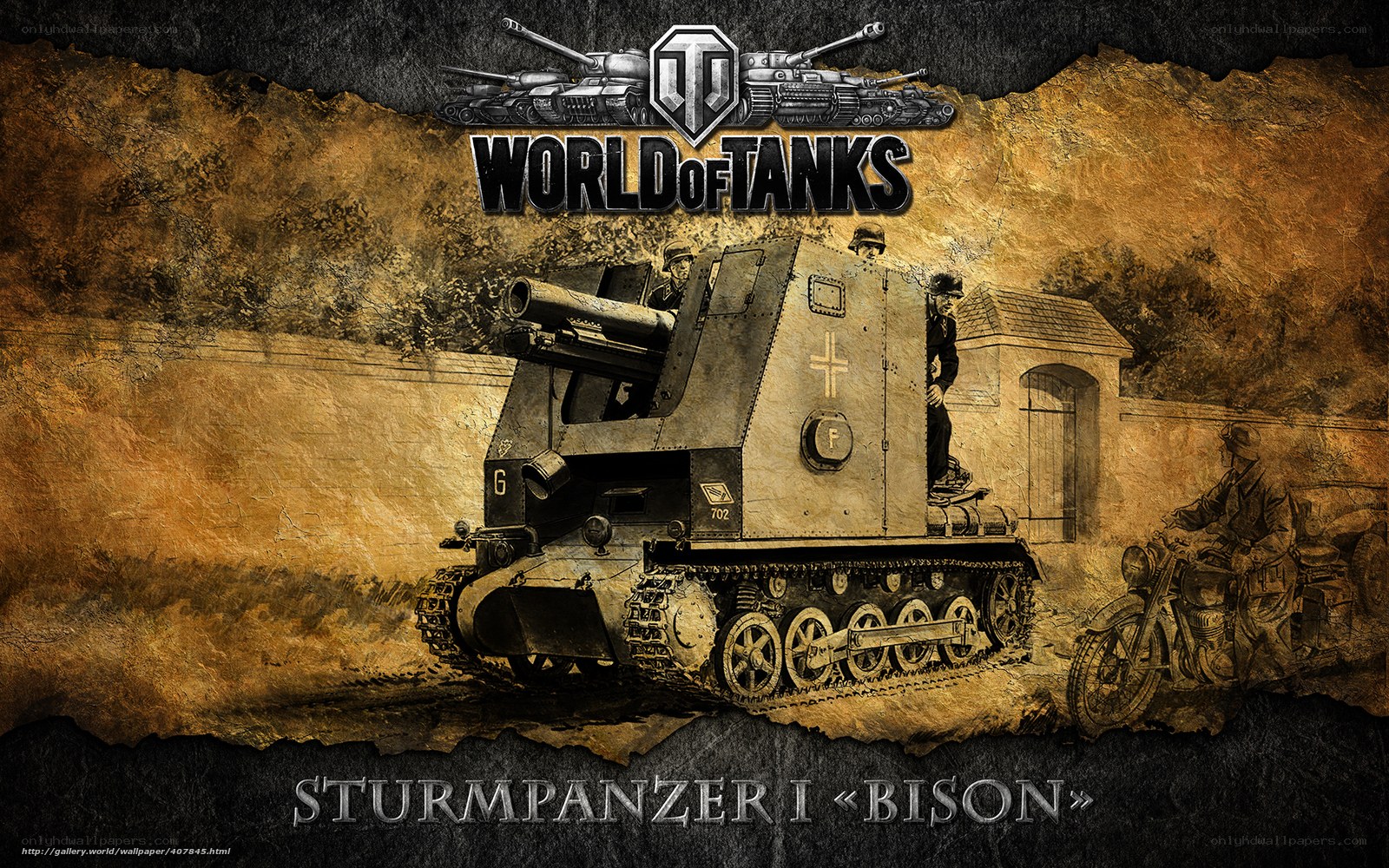 Sturmpanzer I Bison artwork