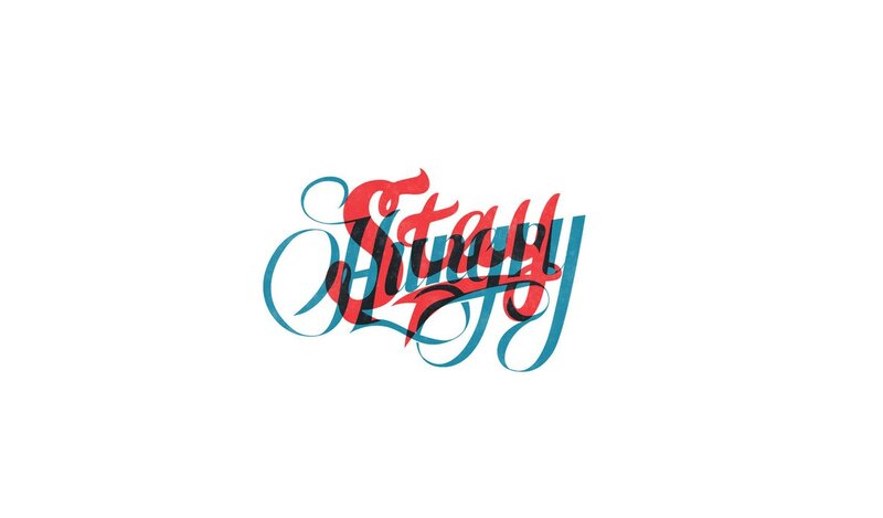 Stylish lettering design