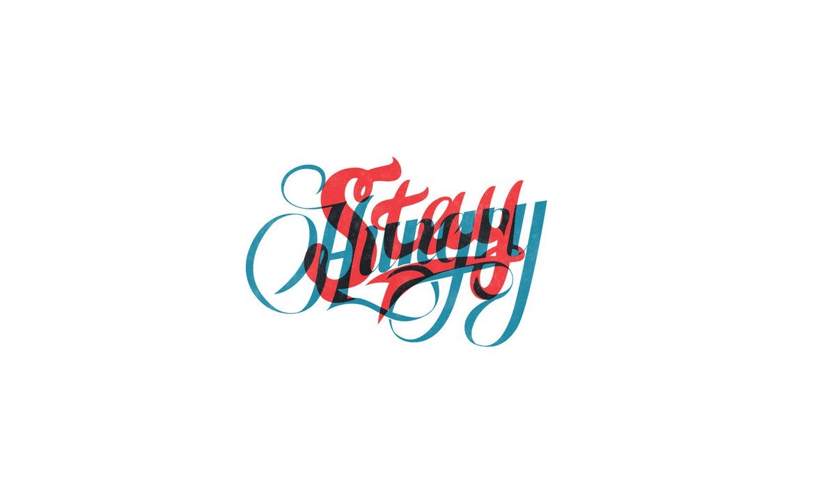 Stylish lettering design