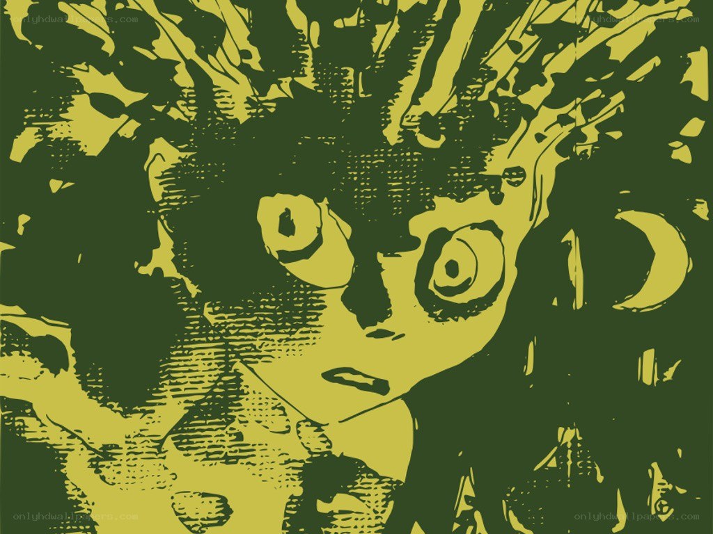 stylized anime character face