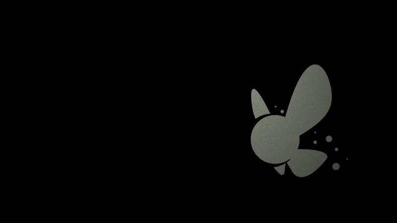 Stylized Bee Silhouette