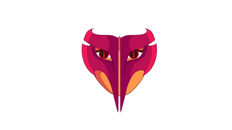 Stylized Bird Mask