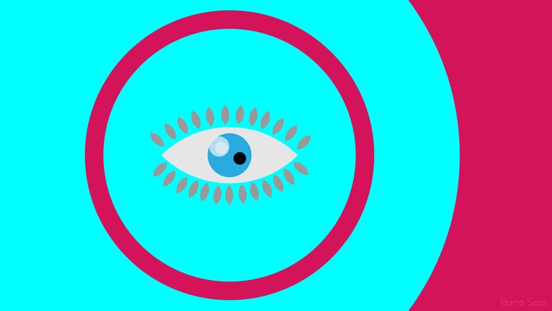 Stylized Blue Eye