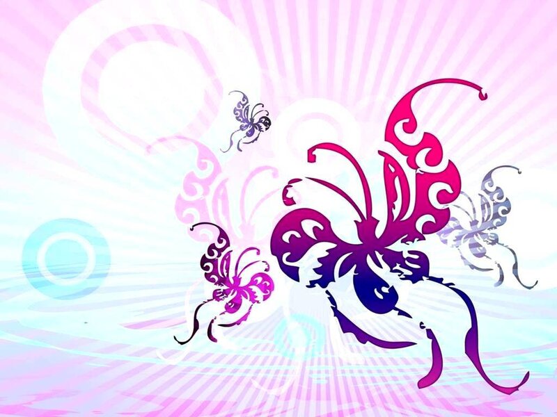 Stylized Butterflies