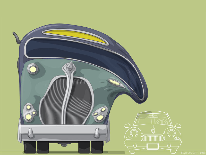 Stylized Car Front