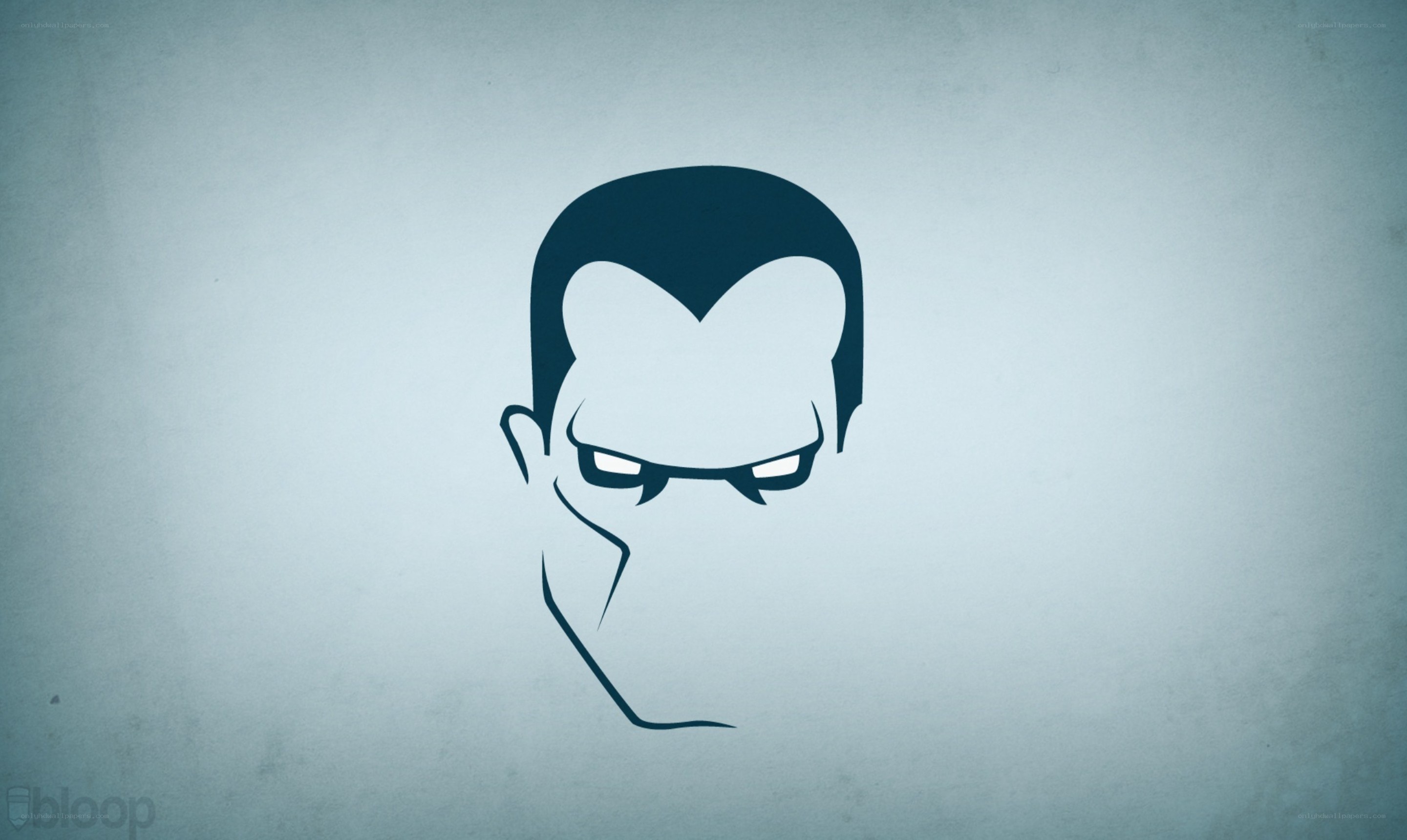 stylized character head