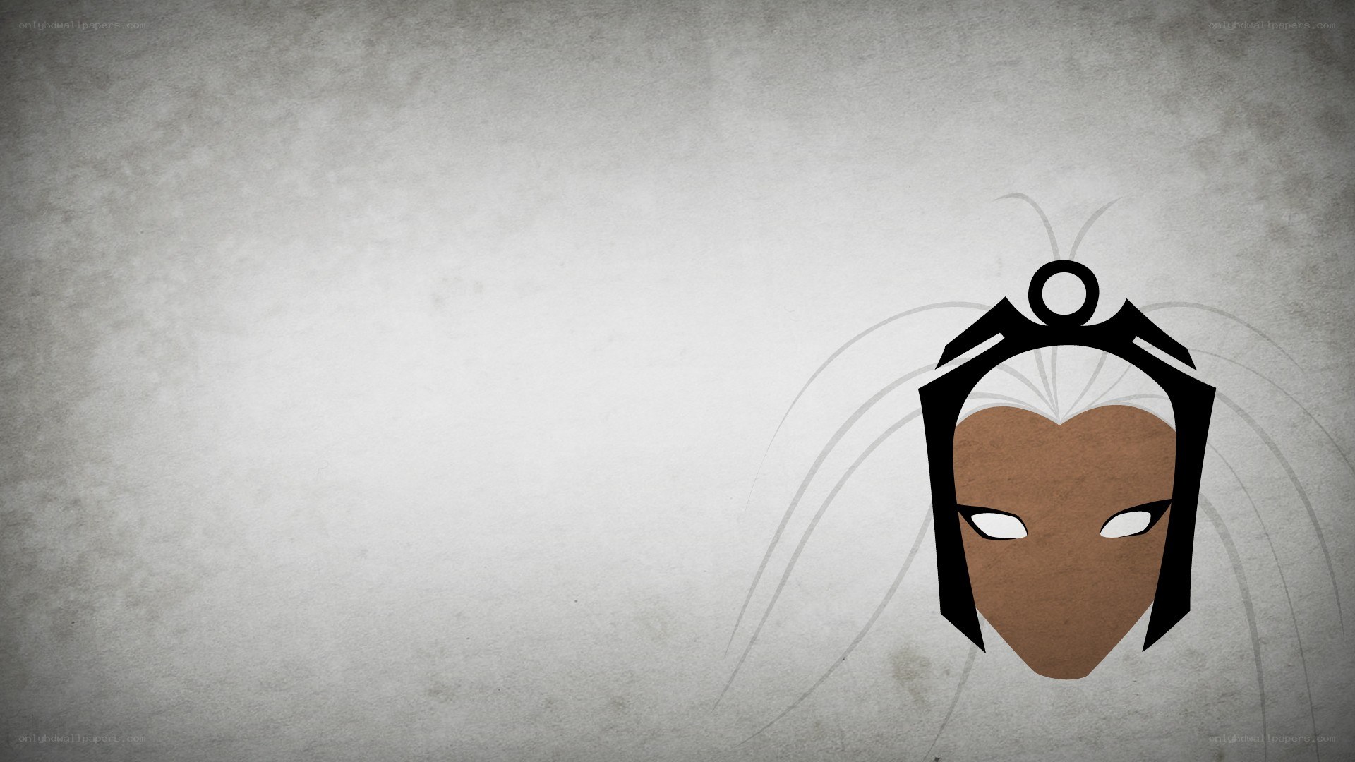 stylized character mask