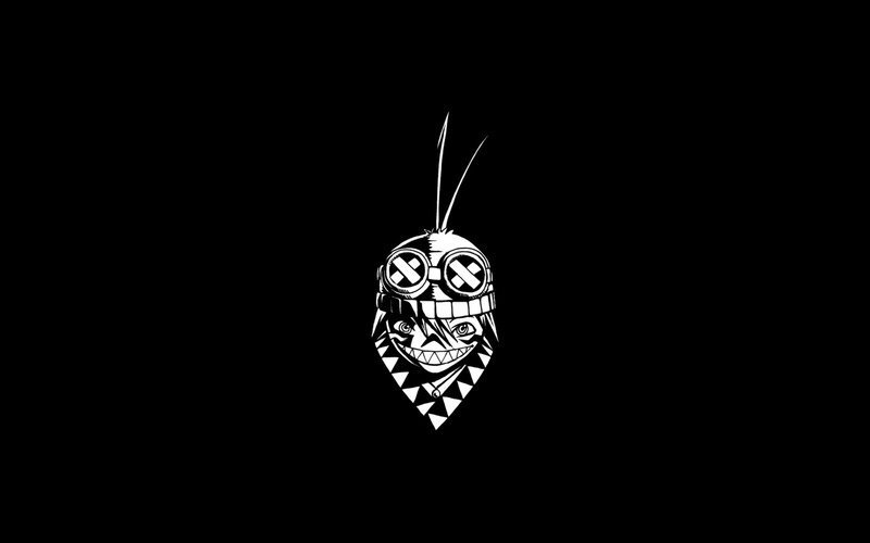 stylized character mask