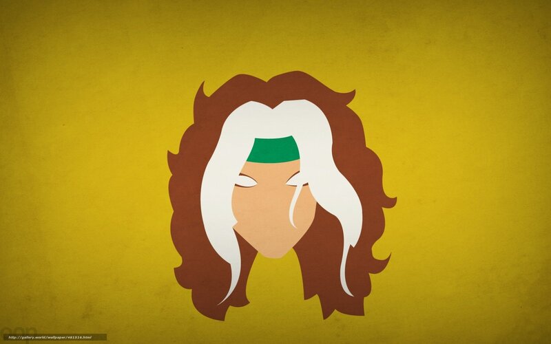 Stylized Character Portrait — Yellow