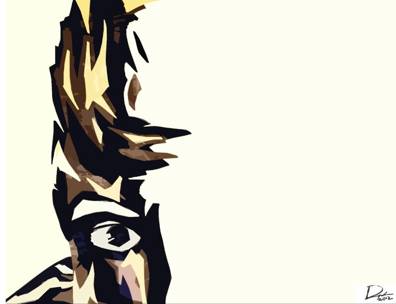 Stylized Character Profile — Black