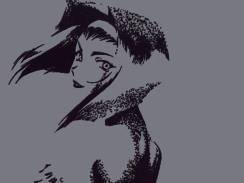 stylized character sketch