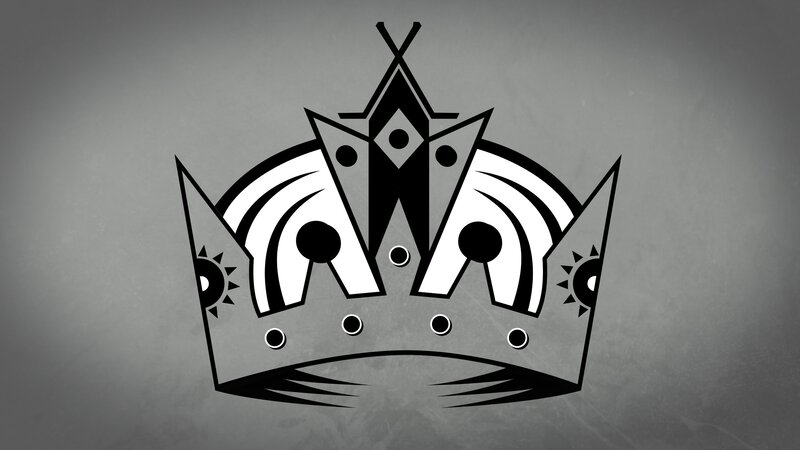 Stylized Crown Logo — Black