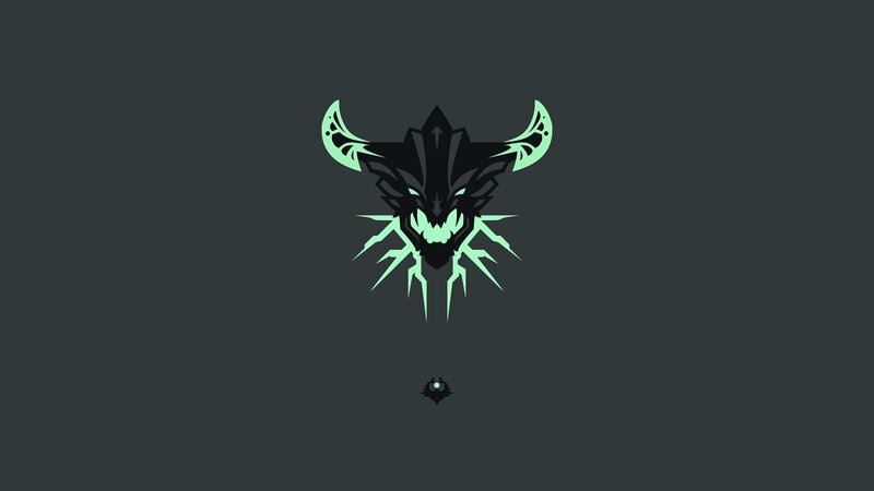 Stylized Dragon Head