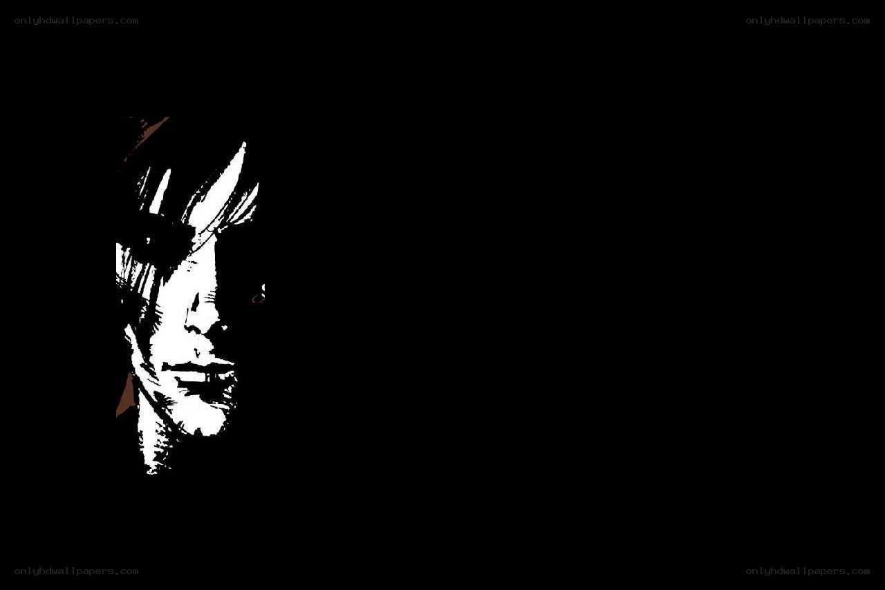 stylized face illustration