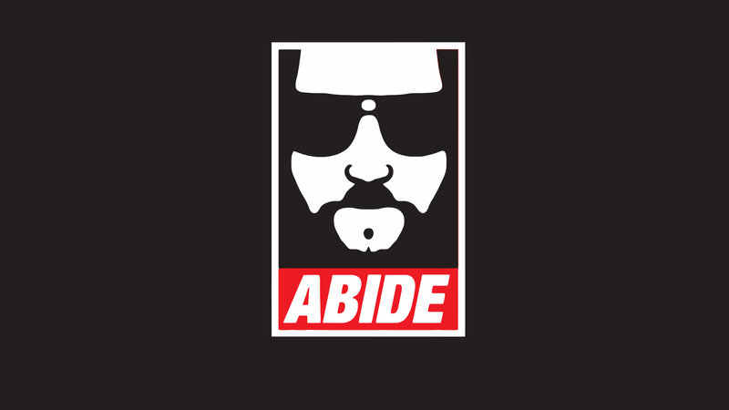 Stylized Face with Text