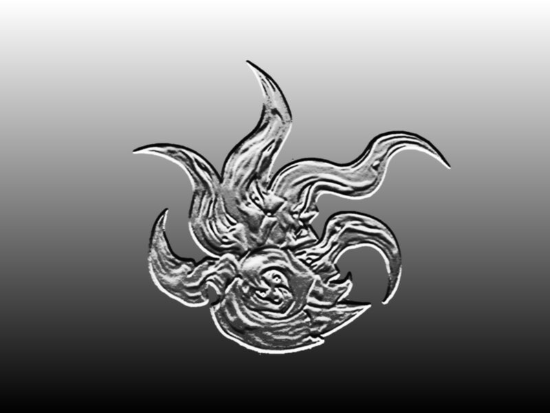 Stylized Flame Design