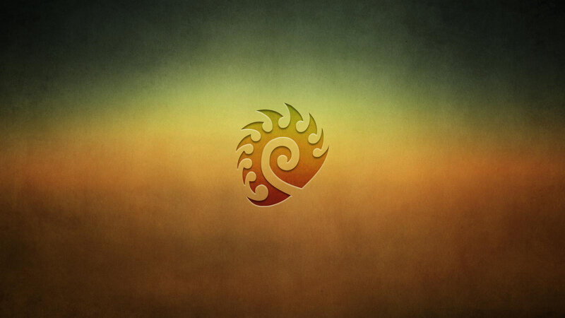 stylized flame symbol