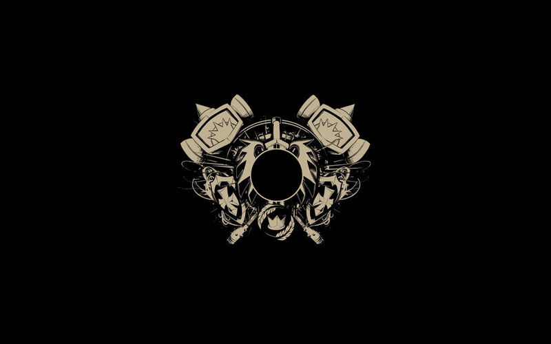 stylized game logo design