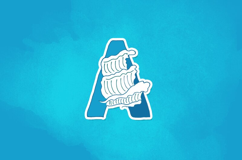 Stylized Letter A