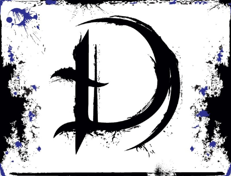 Stylized Letter D