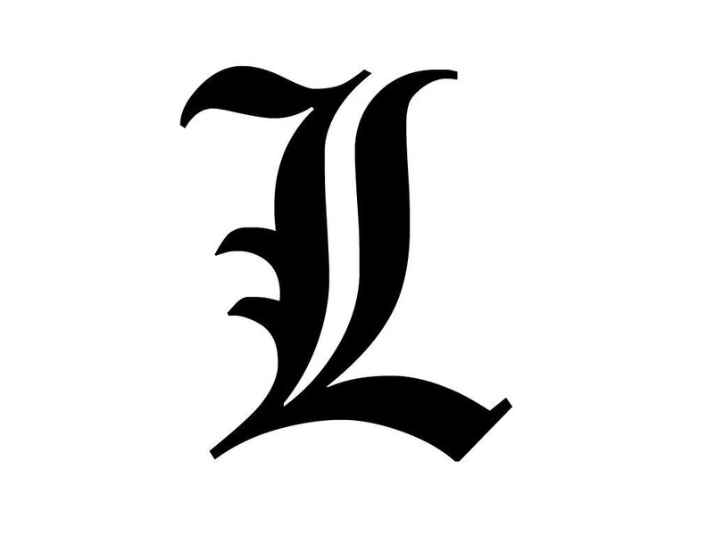 stylized letter L