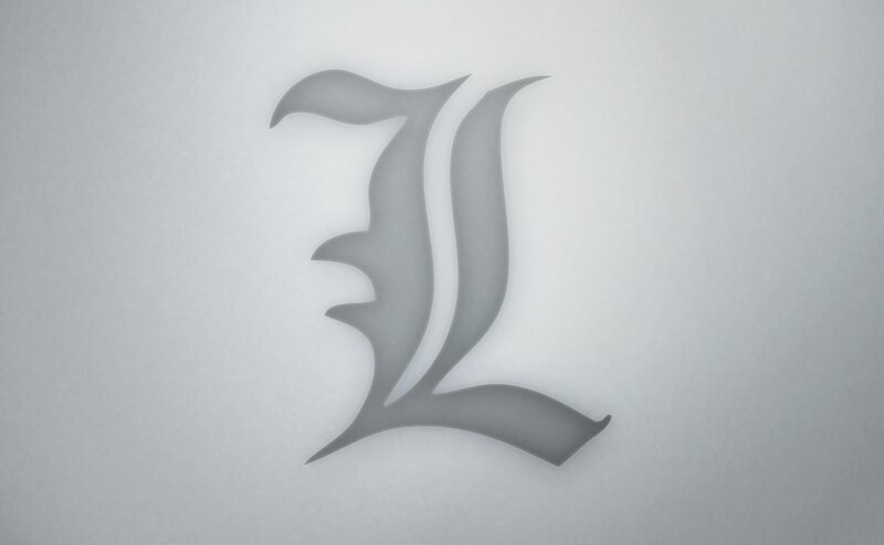 Stylized Letter L — Gray