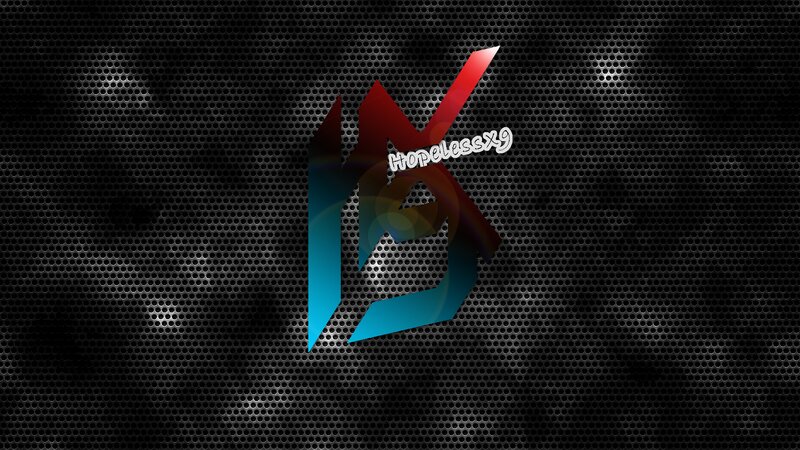 Stylized Logo on Mesh