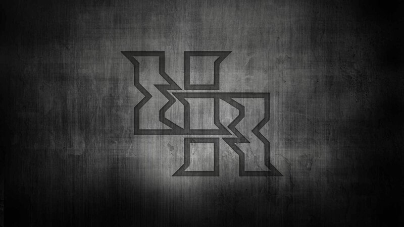 Stylized Logo on Wall