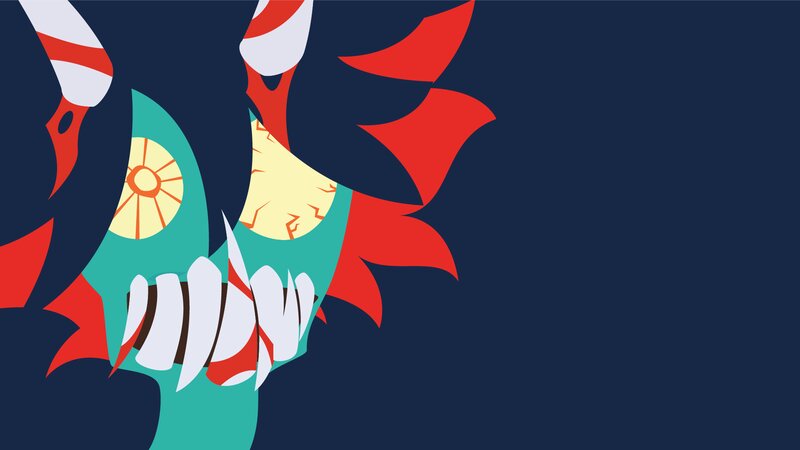 Stylized Monster Face