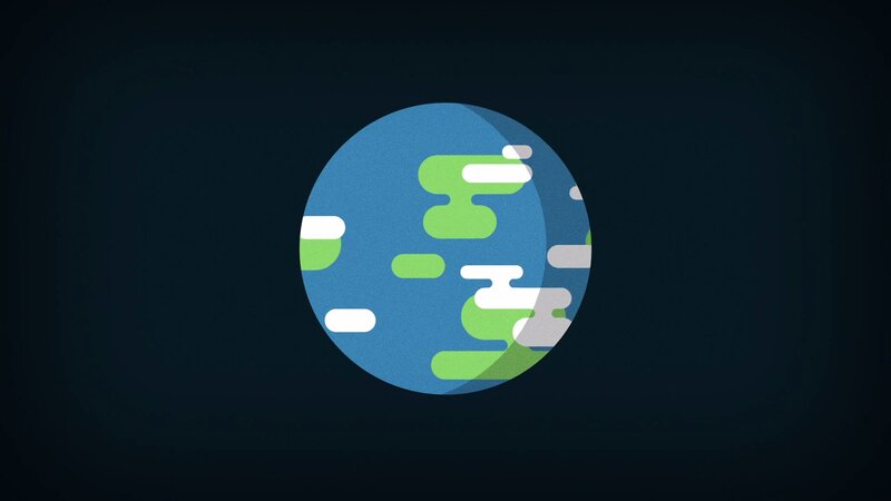Stylized Planet Earth