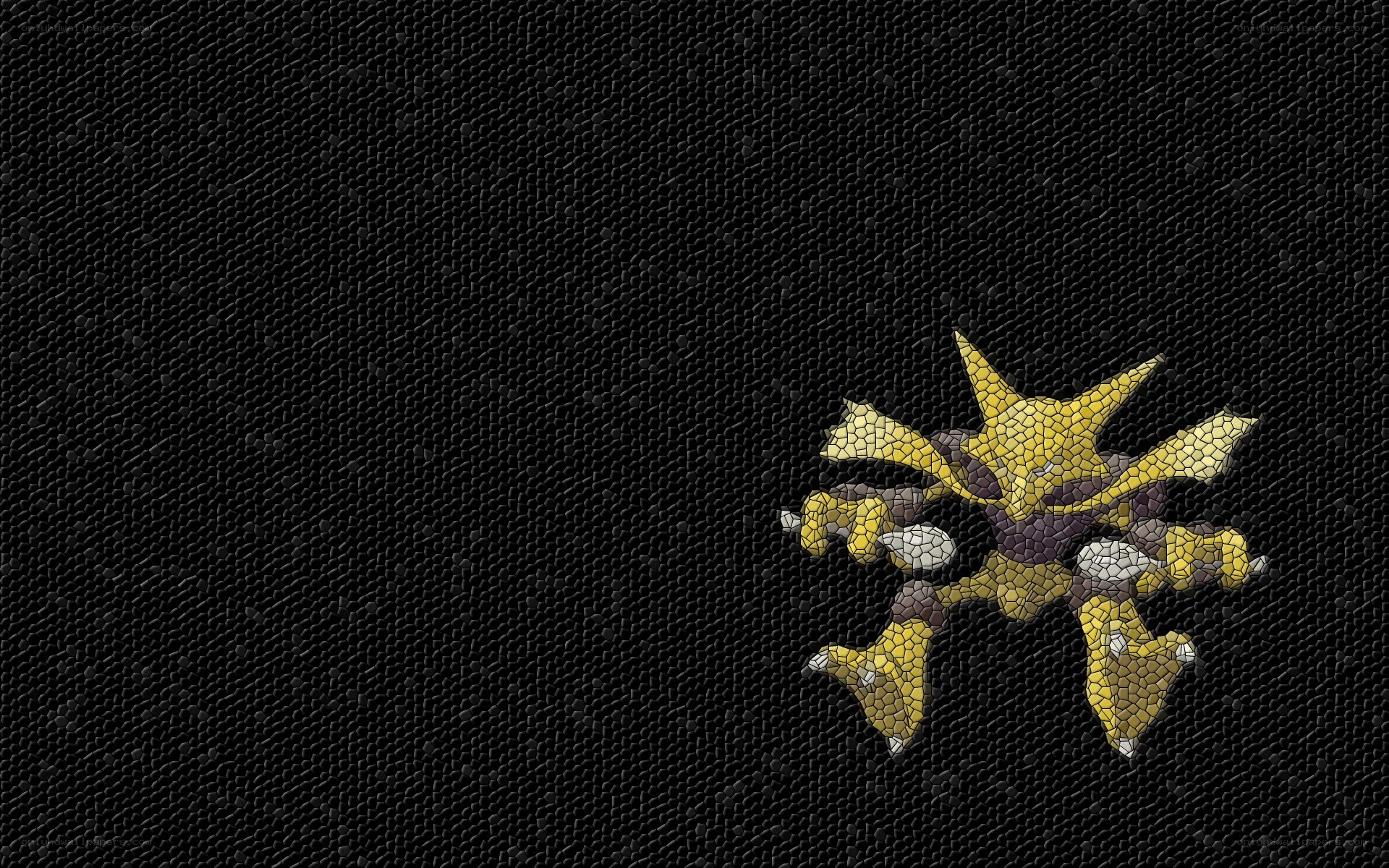 Stylized Pokémon wallpaper