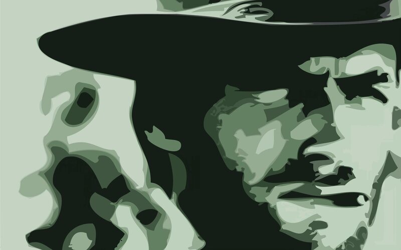 stylized portrait of a man