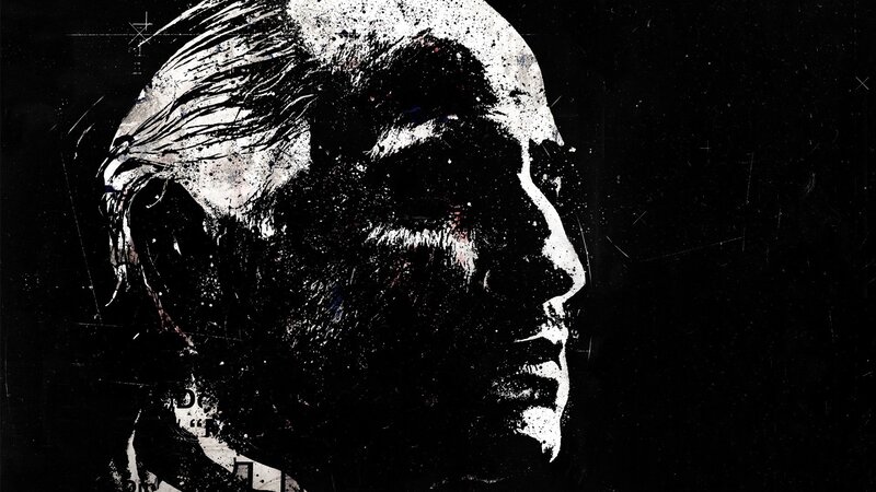 stylized portrait of a man