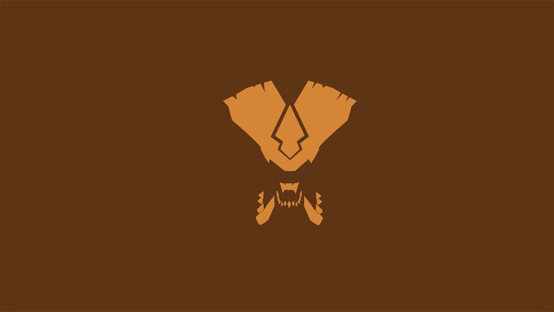 stylized skull logo