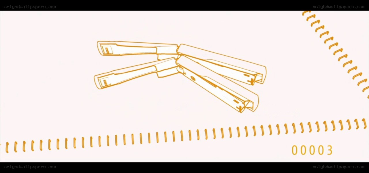 stylized stapler illustration