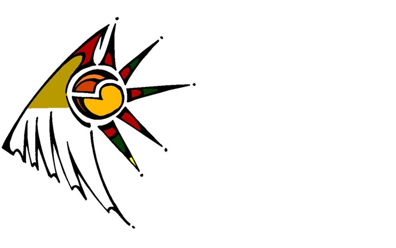 Stylized Sun Symbol — Yellow