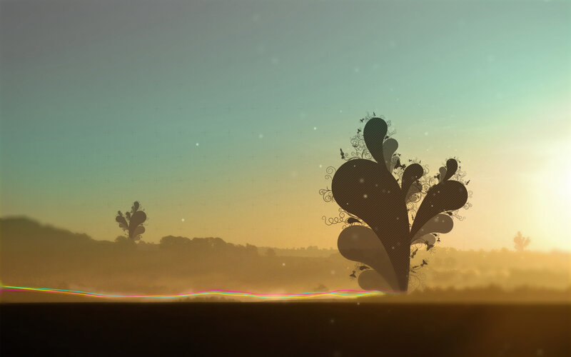 Stylized Tree Silhouette