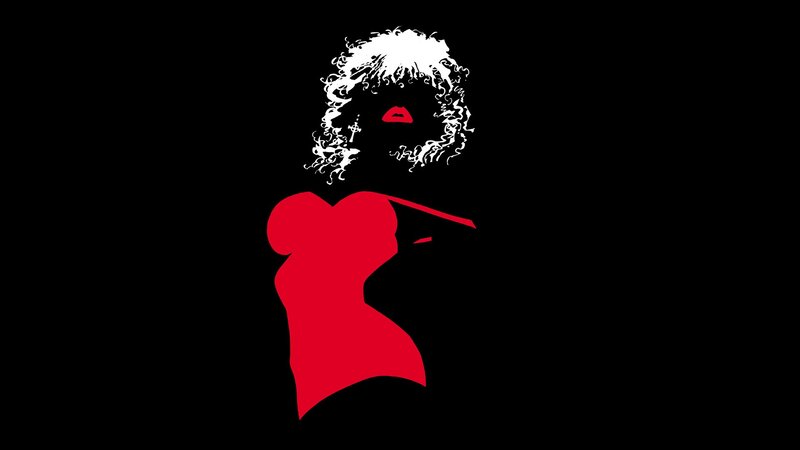 stylized woman silhouette