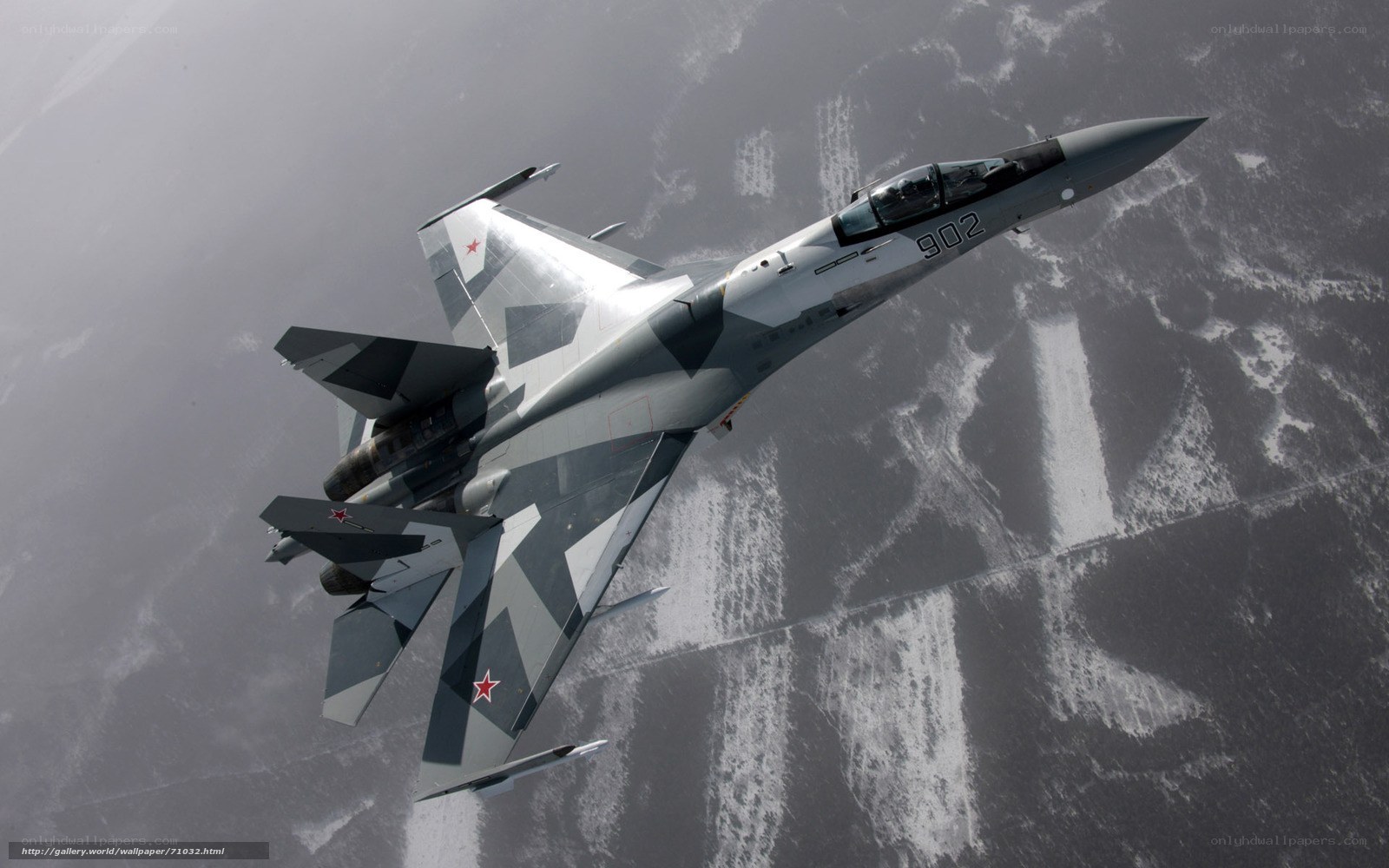 Su-30 fighter jet in flight