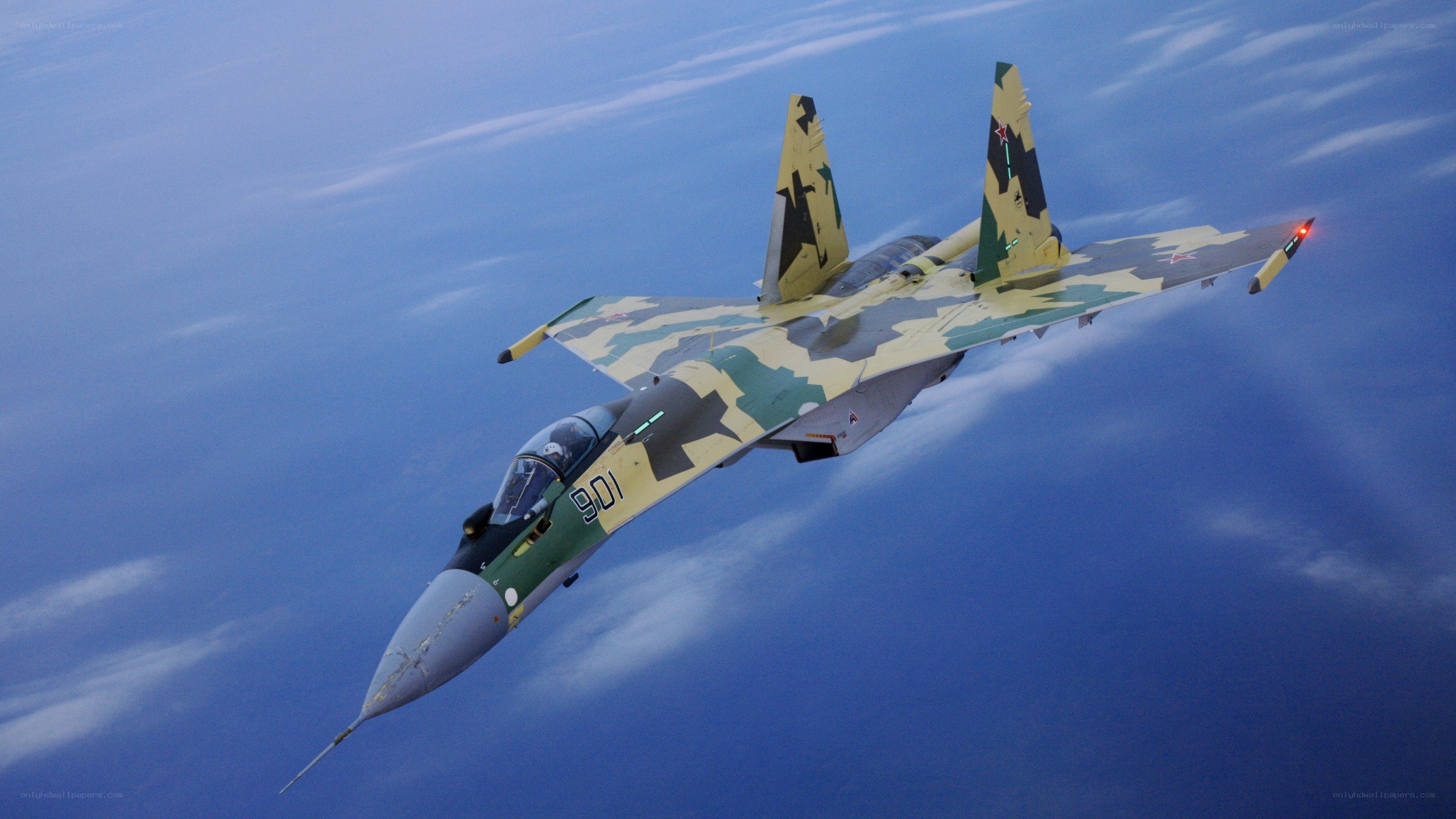 Su-34 fighter jet in flight