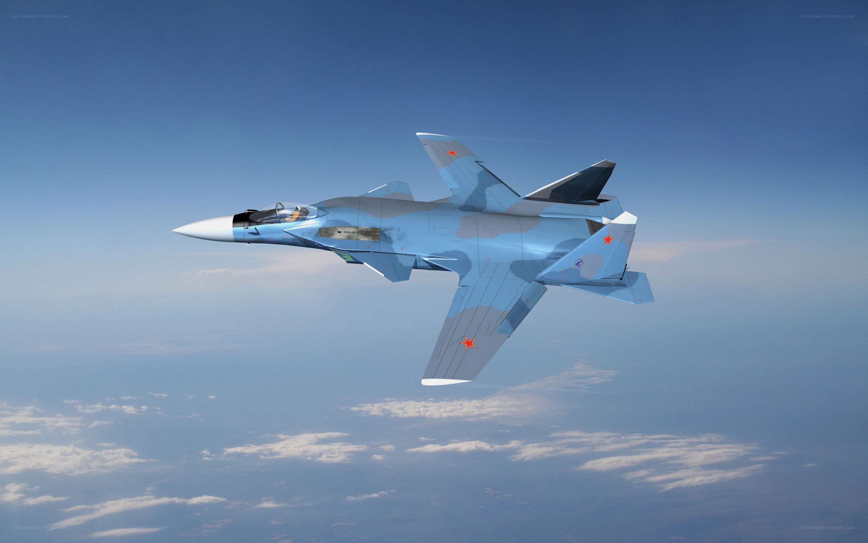 Su-35 fighter jet in flight