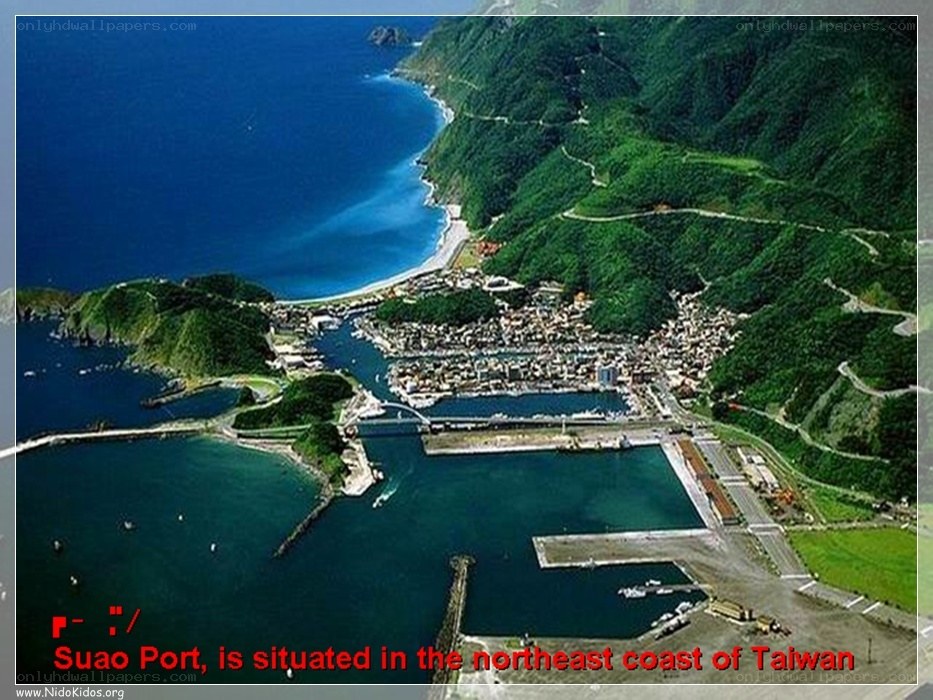 Suao Port aerial view