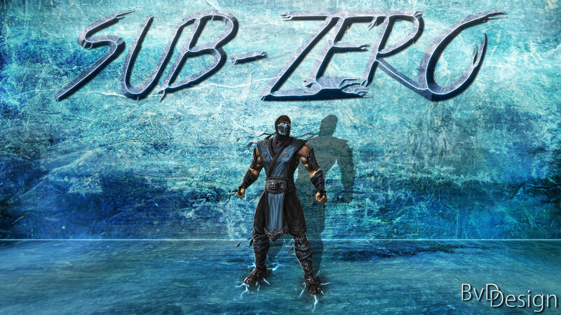Sub-Zero Character — Blue, Dramatic
