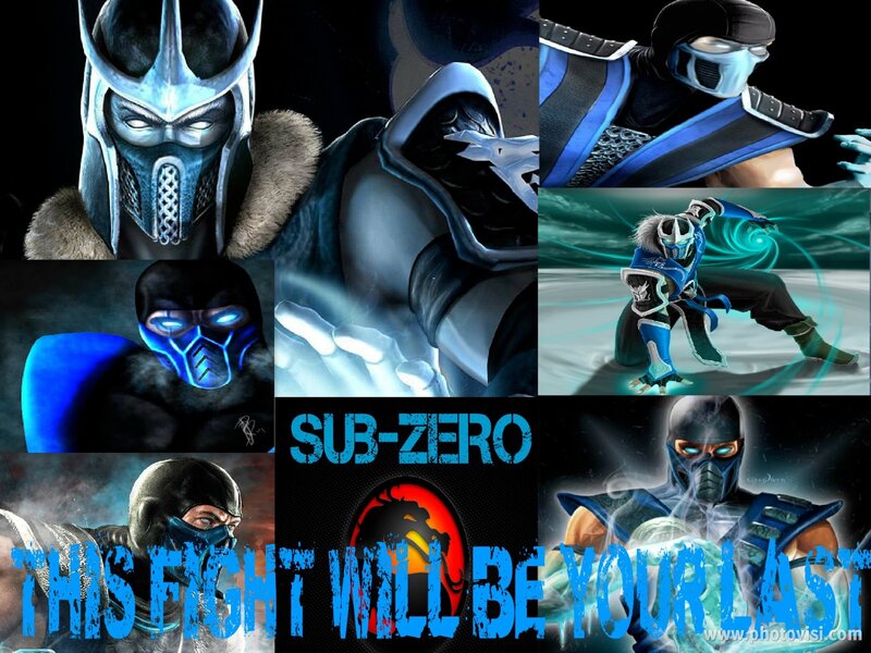 Sub-Zero Character Collage