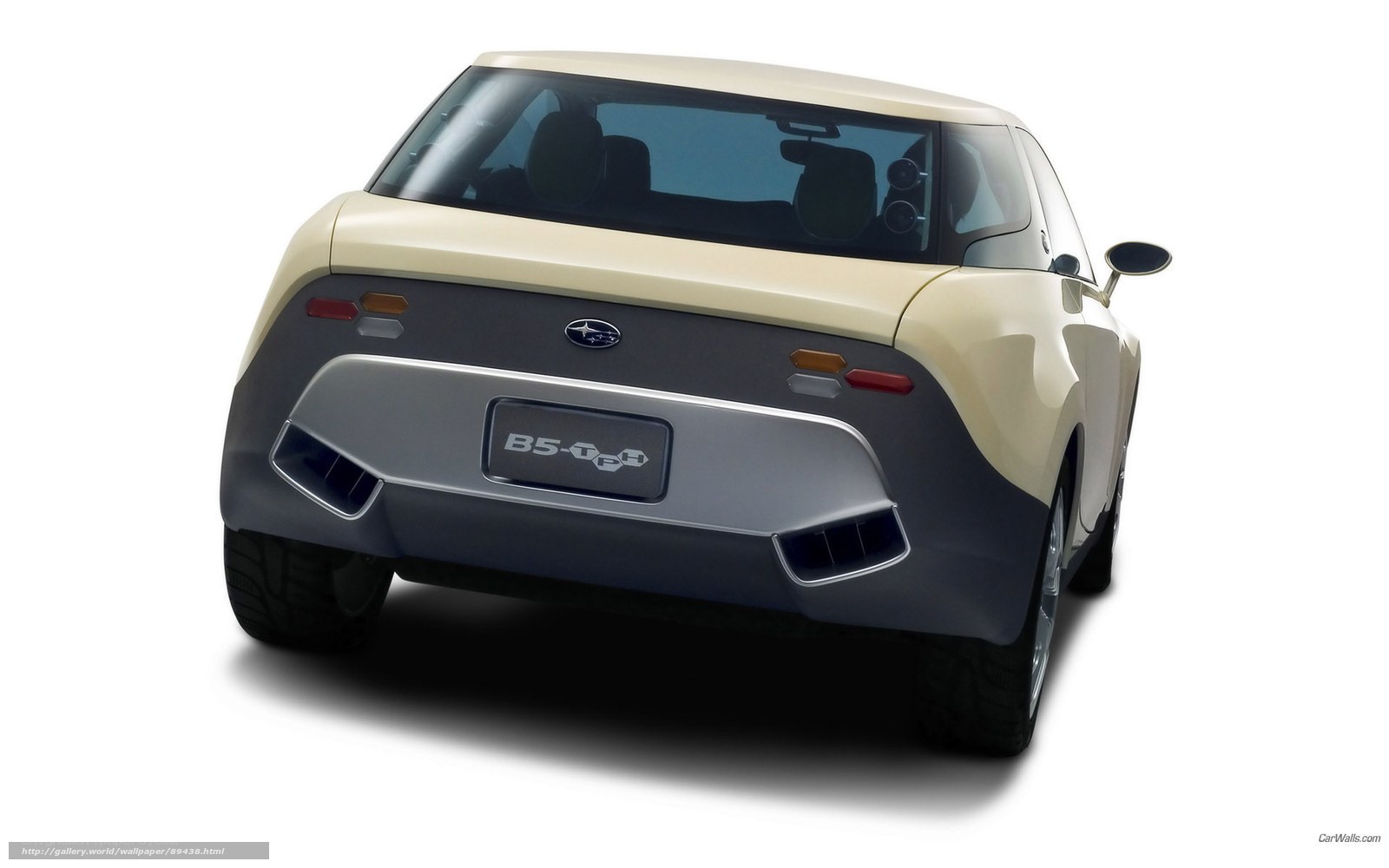 Subaru B5-TP Concept rear view