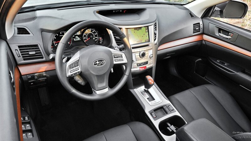 Subaru car interior dashboard